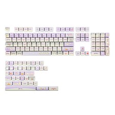 KiiBOOM x Maorbeng Raccoon Dynasty Keycap Set, Cute Keycap Set, MAO Profile picture