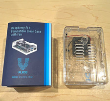Vilros Raspberry Pi 4 Compatible Clear Case with Fan, MPN VILP014 picture