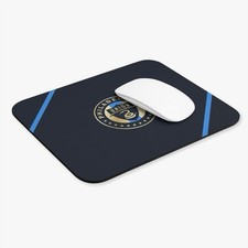 mousepad philadelphia union fc, mouse pad ny football club mls, desk mat picture