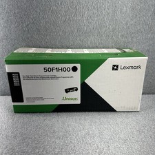 Lexmark 50F1H00 Black Toner Cartridge Return Program 501H Genuine NEW Sealed picture