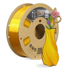 OVERTURE Silk PLA 1.75mm 1kg 3D Printer Filament Silk Gold Metallic Shine picture