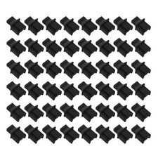 150Pcs Reusable Silicone Dust Plugs Black Ethernet Port Protectors for Pcs picture