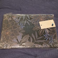 Mektron Floral Hard Shell Case Black for MacBook Pro 16 A2991/A2780 picture