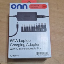 onn 65W Laptop Power Adapter 19V 3.42A for Acer ASUS Dell HP Lenovo picture