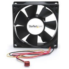 Lot of 2 StarTech 80x25mm Dual Ball Bearing Computer Case Fan w/ TX3 Connector picture