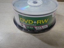 30 Verbatim DVD+RW Blank 1X-4X 4.7 120 Min Brand New Sealed picture