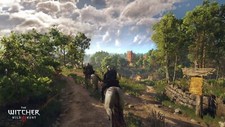 Landscape the witcher 3 wild hunt geralt of rivia video Custom Gaming Mat Desk picture