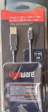 Gigaware 26-1415 6 foot USB-A Male to Mini USB-B Male Cable 8 Pin 2601415 UC-E6 picture