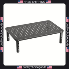 Ergonomic Monitor Stand Riser with Adjustable Heights and Ventilation picture
