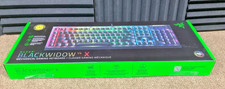 Razer Black Widow v4 X Mechanical Gaming Keyboard yellow switch RZ03-04701900-R3 picture