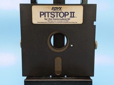 Pitstop II Epyx 5.25 Floppy Commodore 64/128: Vintage Software 1984 / Untested picture