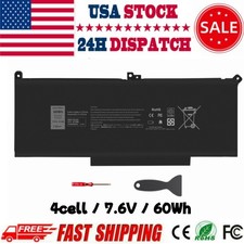 F3YGT Battery 60Wh For Dell Latitude 12 7000 7280 7290 13 7380 7390 14 7480 7490 picture
