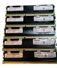 5x lot Micron 5x8GB 40GB PC3-10600R MT36JSZF1G72PZ-1G4D1DD Server Ram Kit picture