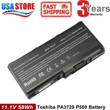 Battery for Toshiba Satellite P500 P505 P505D P505-S8980 P505-S8971 PA3729U-1BR picture