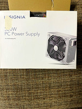 Insignia 520W ATX PC Power Supply w/ 1 Fan, Silver NS-PCW5250 picture