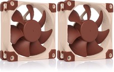 NF-, Ultra Quiet Silent Fan, 3-Pin 80mm, Brown Pack of 2 picture