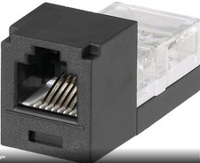 Panduit CJ66BL Cat3 Mini-Com Jack, Black  picture