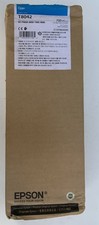 Genuine Sealed Exp.2023 Epson T8042 Cyan Ink Cartridge SureColor 700mL picture
