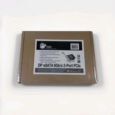 SIIG DP eSATA 6Gb/s 2-Port PCIe (SC-SA0M11-S1) - NEW picture