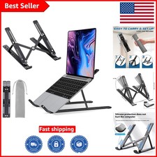 Heavy-Duty Foldable Laptop Stand - Supports MacBook and All Laptops, Slim Design picture