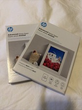 (BUNDLE X2) HP Advanced Glossy Photo Paper | 60 Sheets | 5 x 7 in | Q8690A picture
