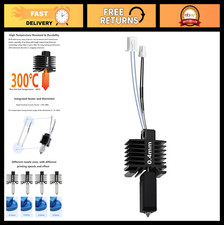 Upgraded All-Metal Hotend Assembly 0.4mm Nozzle for 3D Printers - High-Temp Heat picture