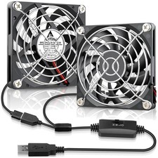 Ultra-Thin Computer Case Cooling Fans - 80mm x 10mm picture