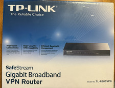 NIB TP-Link TL-R600VPN Safe Stream Wired Internet Gigabit Broadband VPN Router picture