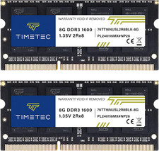 16GB Kit(2X8Gb) DDR3L / DDR3 1600Mhz (DDR3L-1600) PC3L-12800 / PC3-12800 Non-Ecc picture