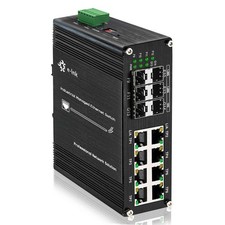 Industrial L2+ 8-Port Managed Ethernet Switch 10Gx2SFP+1Gx4SFP+8xGigabit RJ45 picture