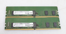 Lot 2x 8GB (16GB) Micron MTA9ASF1G72PZ-3G2J3UI PC4-3200AA RDIMM Server Memory picture