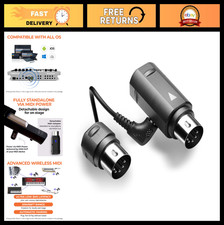 Bluetooth MIDI Adapter - 5-Pin DIN, Ultra Low 3ms Latency, No Battery Needed picture