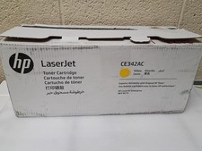 HP CE342A Yellow Toner Cartridge LaserJet 651    Open Box, Sealed Bag picture