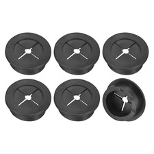 6 Pcs Cable Cord Grommet, 1-1/4 Inch (32Mm) Desk Grommet Flexible Rubber Grommet picture