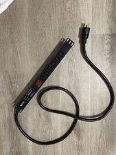Valiant PDU 250 Volt 30 Amp rack mount6 C-13 outlets 6 foot cable picture