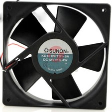 New 1PC 2-wire High-speed Cooling Fan KD1212PTS1-6A 12V 5.4W 12CM 12025 picture