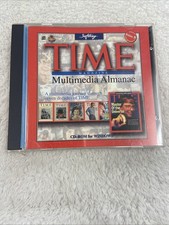 Time Magazine Multimedia Almanac PC CD ROM Vtg Softkey Win 1996 picture