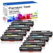 8PK CRG067H Color Toner Cartridge for Canon MF650C LBP630C MF656Cdw LBP633Cdw picture