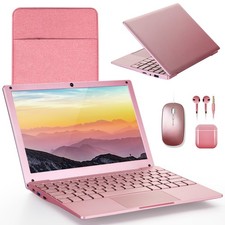 Stock 10'' Laptop Win 11 8GB+128GB Celeron Mini Notebook WiFi picture