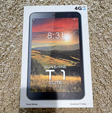 Cloud Mobile Sunshine T1 Elite 7in 16GB 2GB RAM 4G LTE Android Tablet Black picture