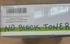 Konica Minolta Replace Yellow, Cyan, & Magenta Kit (NO BLACK) Please Read below picture