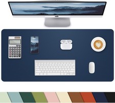Pu Leather Desk Protector & Writing Pad, Non-Slip Laptop Mat - Waterproof, Offic picture