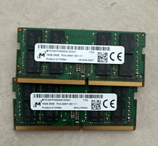Micron 16GB DDR4 PC4-2400T 260-Pin SO-DIMM ECC RAM MTA16ATF2G64HZ picture