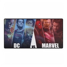 DC Vs Marvel Cinematic Heroes Split Design Mouse Pad Desk Mats picture