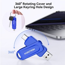 32G/64G/128G 2-in-1 OTG USB 2.0 Flash Drive Pen Memory Stick For Android Phone picture