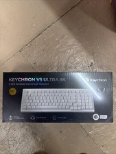 Keychron V5 Ultra 8K 96% Wireless Mechanical Keyboard 8000Hz Polling Rate White picture