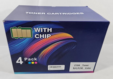 For HP 210A W2100A W2101A W2102A 4x Toner Cartridge Black Cyan Magenta Yellow picture