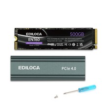 500GB M2 NVME SSD with Heatsink - PCIe Gen4.0 NVMe M.2 2280 3D NAND TLC picture