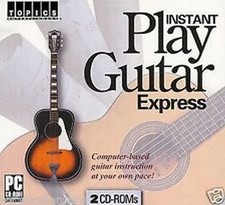 Instant Play Guitar Express PC 2 CD Set NEW factory sealed Computer Based course picture