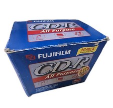 Fujifilm CD-RW 80 Min 700 MB New In Box (13) New Unopened Jewel Cases Orig Box picture